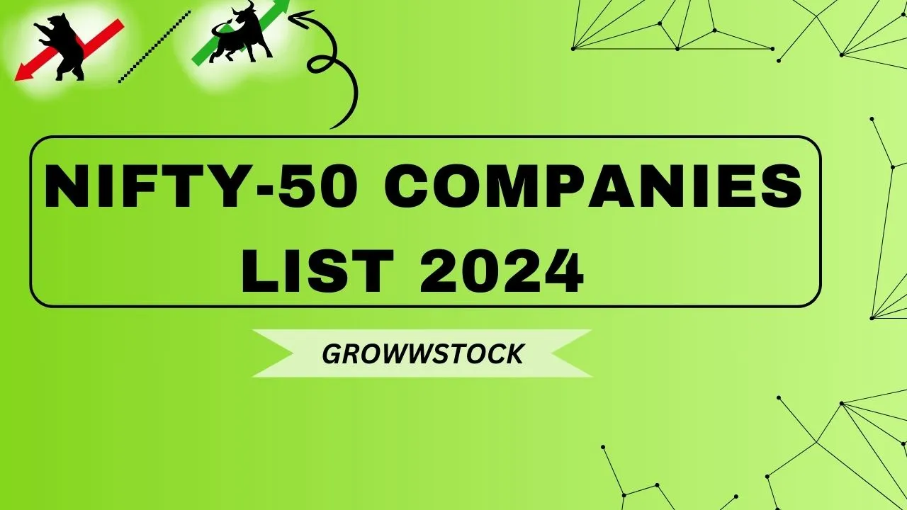 Nifty 50 companies list 2024